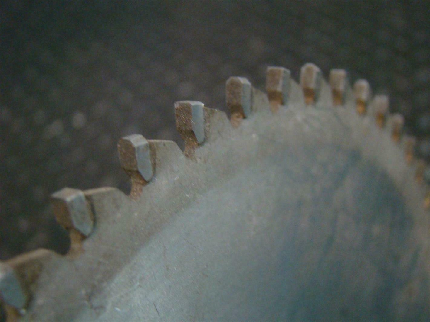 American 12" Circular Saw Blade Plexi Glass Cutting Joseph Fazzio