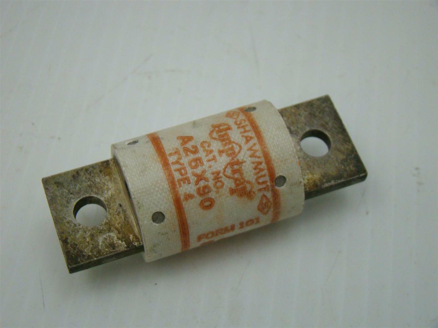 (4) Shawmut Amptrap 250V 90Amps A25X90