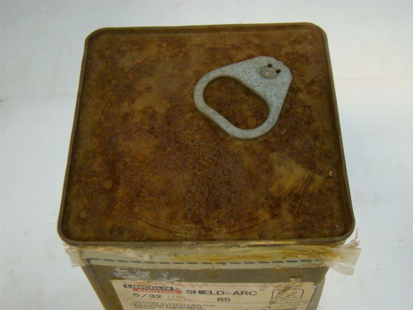 50 Can Lincoln Electric ShieldArc 5/32" ED012896 Welding Rod