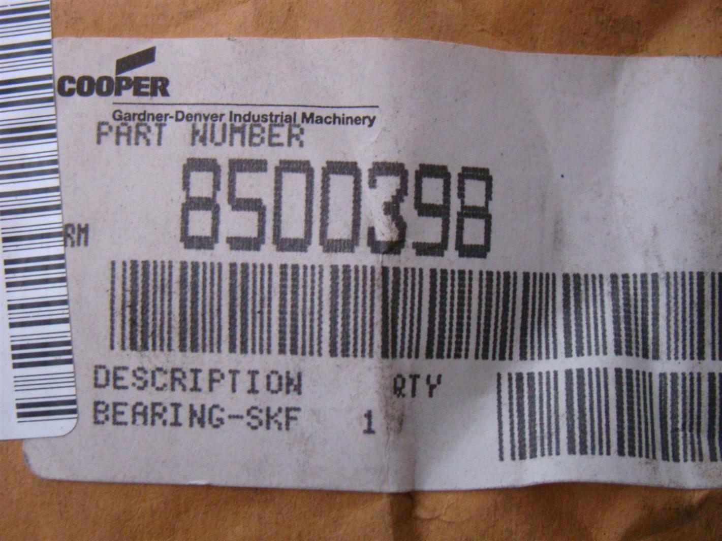 Cooper Gardner-Denver Industrial Machinery 8500398