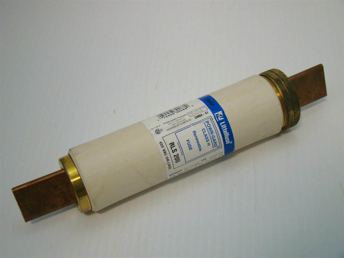 Littelfuse PowrGard Class H Renewable Fuse RLS 200 Joseph Fazzio