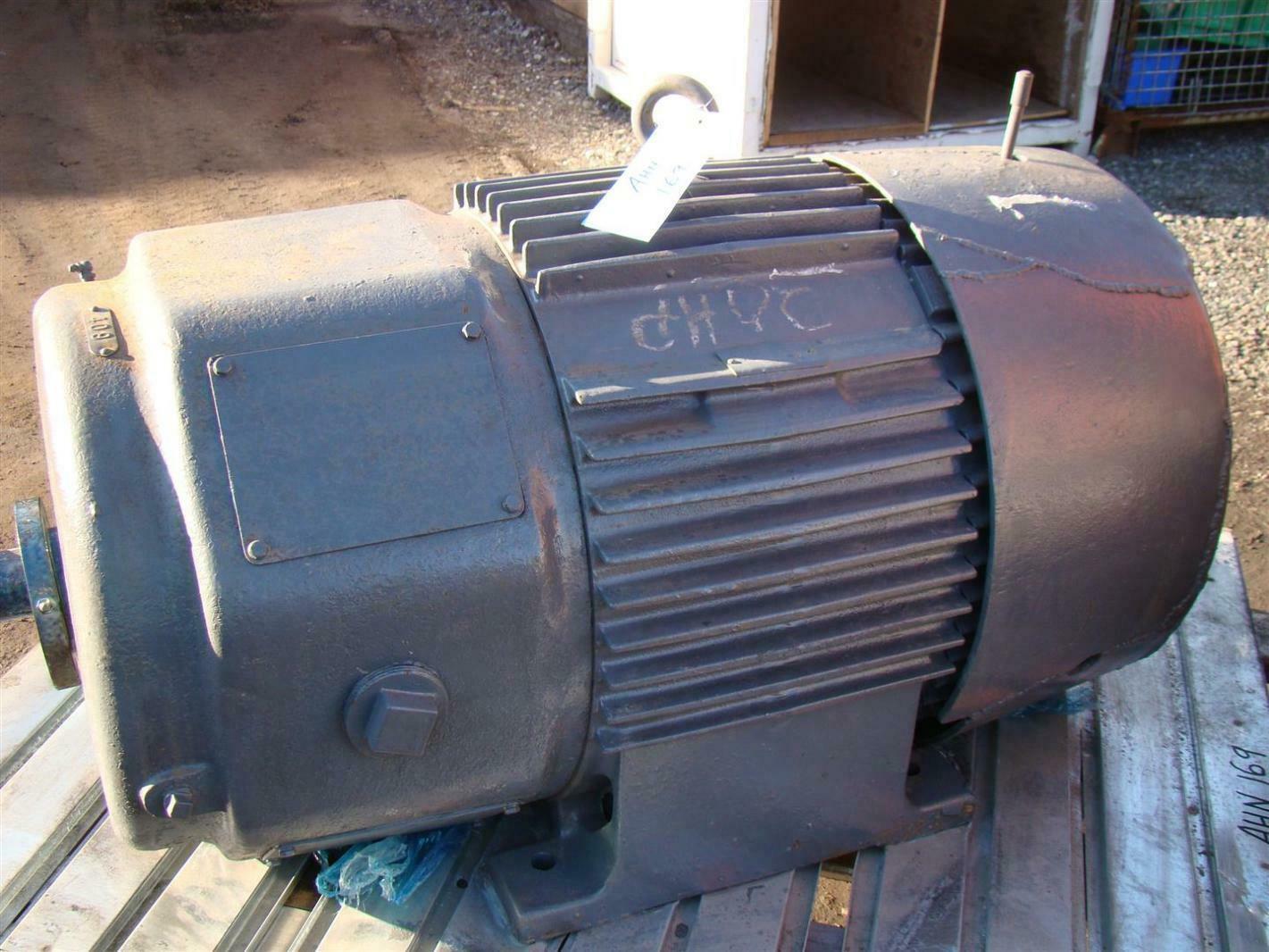 General Electric Induction Motor 30HP 3PH 460V 46Amps 685RPM 5M405BK511