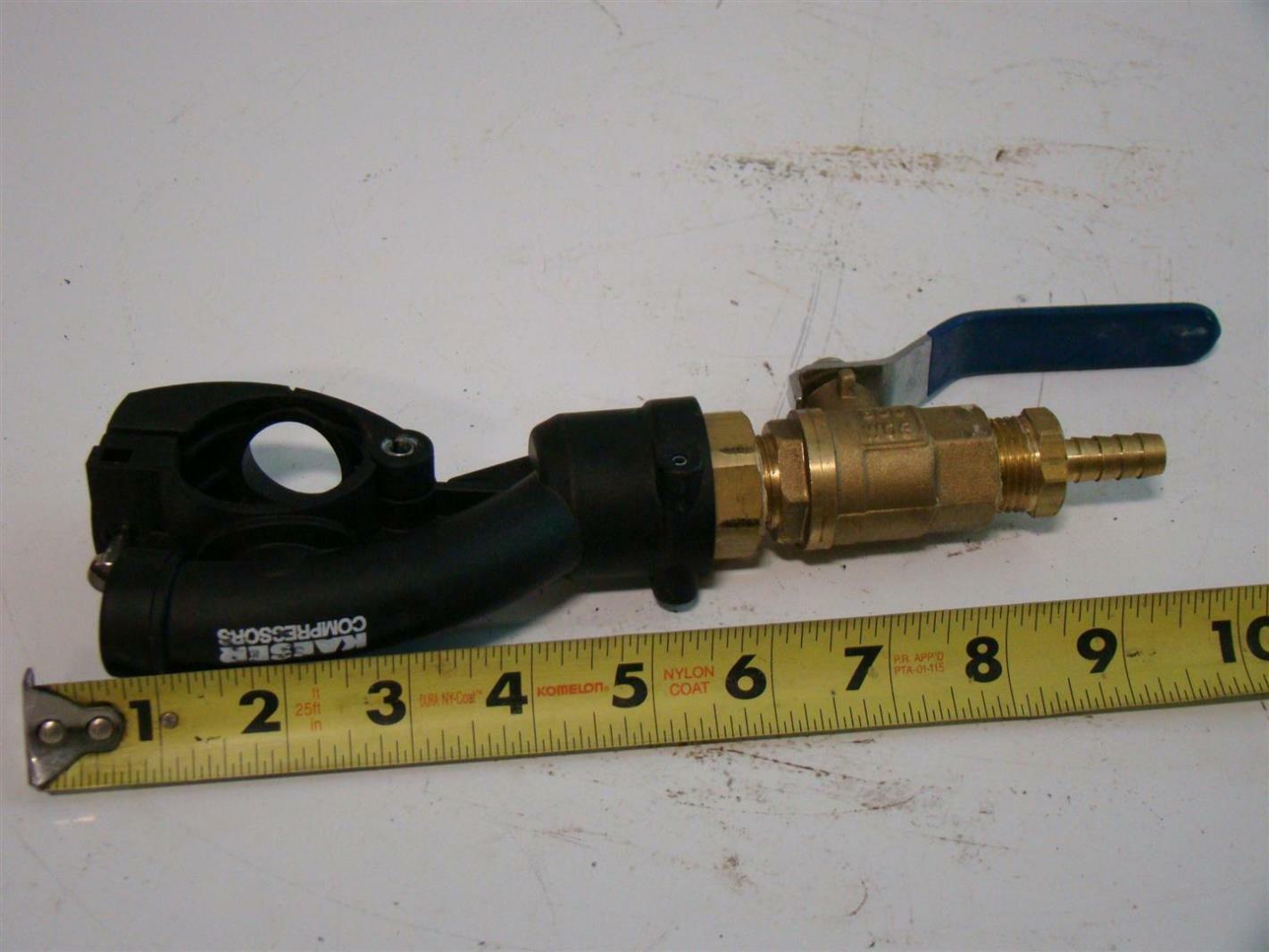 Kaeser Compressors 1/2 Composite Quick-Connect Coupler 600WOG