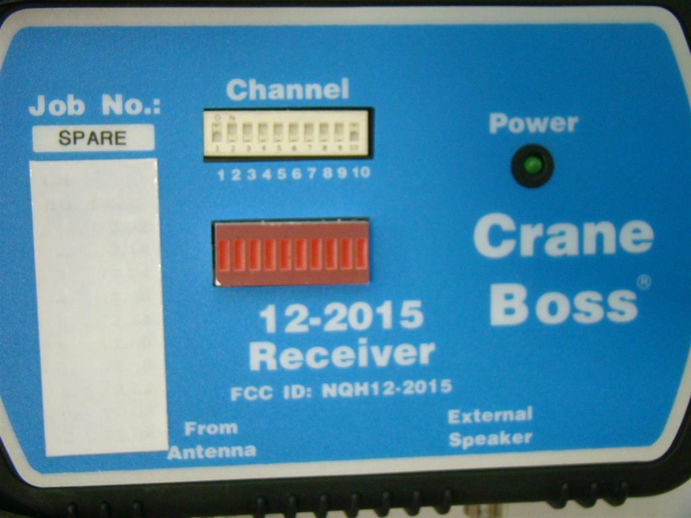 Crane Boss Receiver NQH12-2015