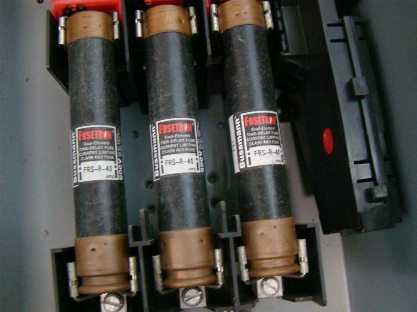 Square D Heavy Duty Safety Switch 60Amp H362 Joseph Fazzio, Incorporated