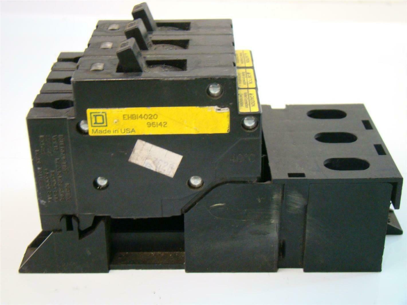 Square D Circuit Breaker 277/120ac 96142 EHB14020