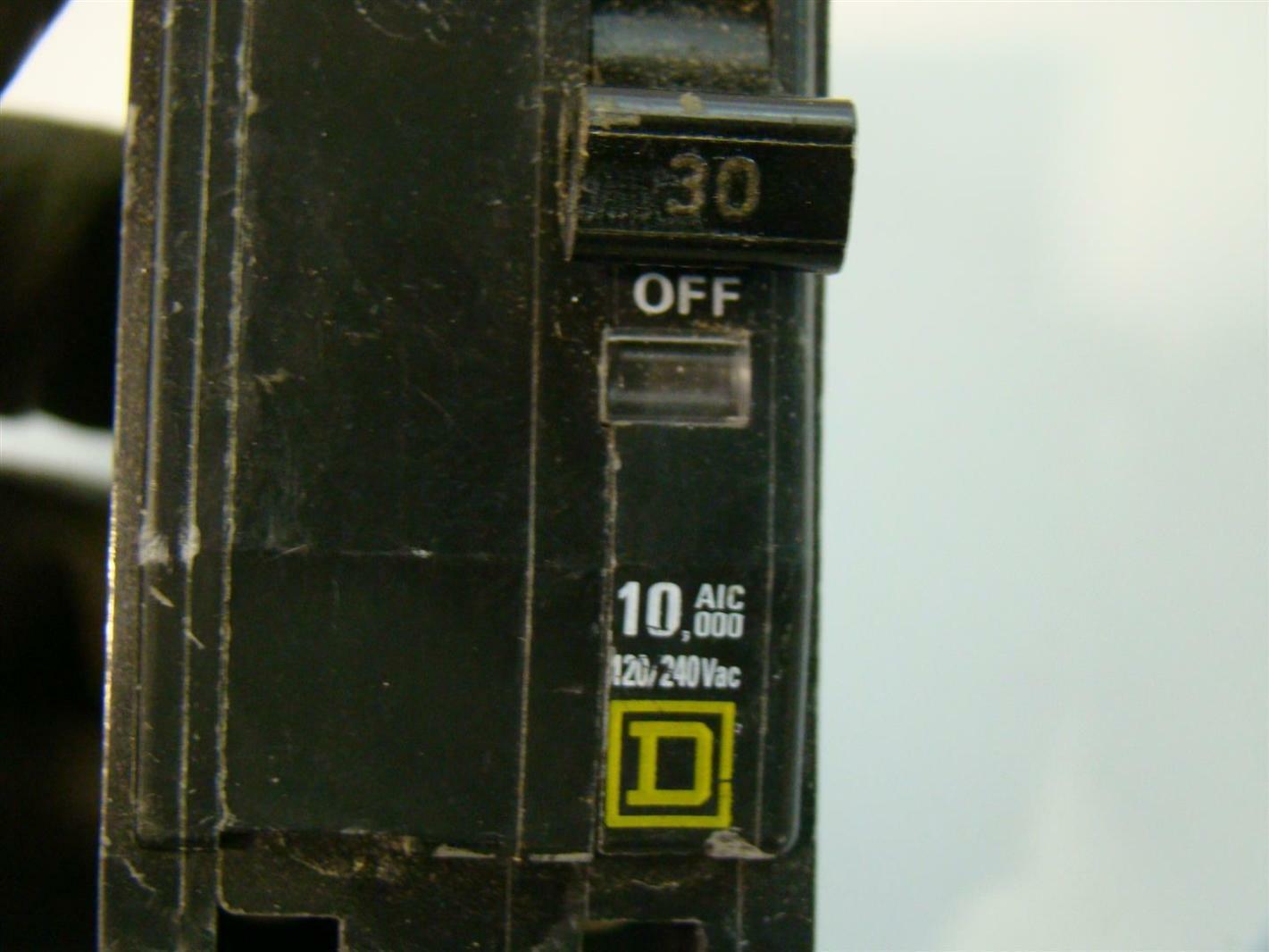 Square D QOB Circuit Breaker 30A 2 pole 240Vac MG8930 Joseph Fazzio