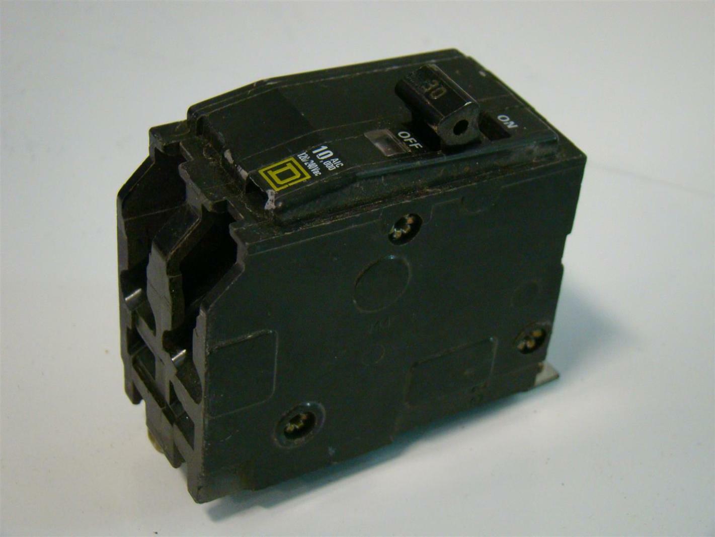 Square D QOB Circuit Breaker 30A 2 pole 240Vac MG8930 eBay