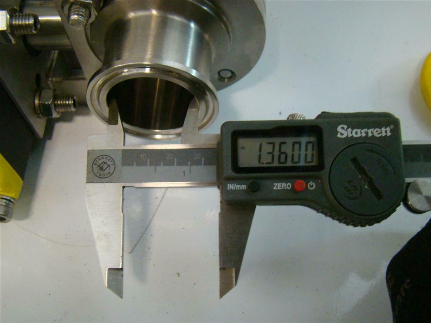 Top Line Process Pneumatic Actuator SS 11/2" Triclamp TopFlo TA series TS075 Joseph Fazzio