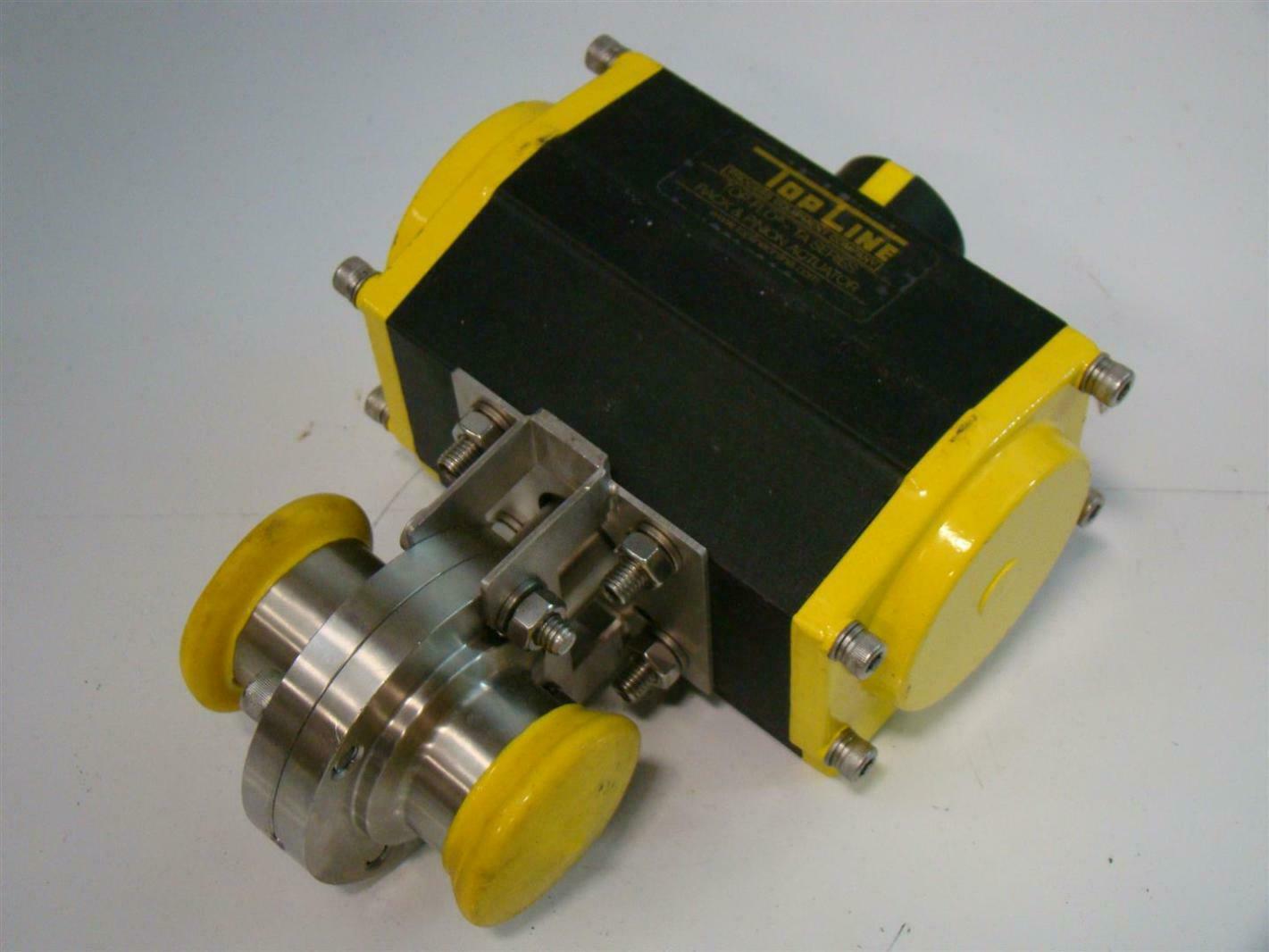 Top Line Process Pneumatic Actuator SS 11/2" Triclamp TopFlo TA series TS075 Joseph Fazzio