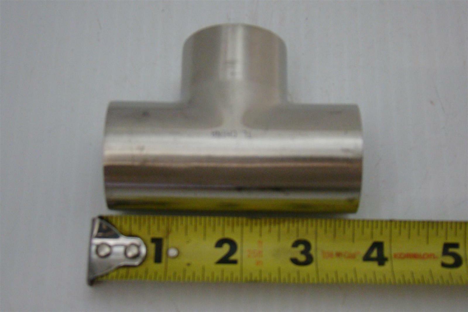 11/2" Stainless steel weld sanitary T fitting Joseph Fazzio