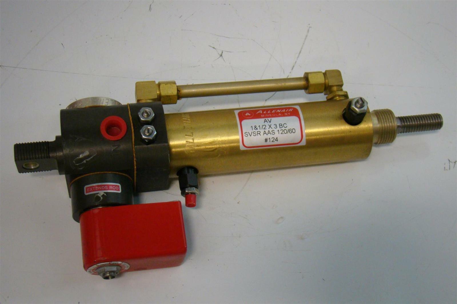 Allenair Air Cylinder AV 1&1/2 x 3 BC SVSR AAS 120/60 Joseph Fazzio