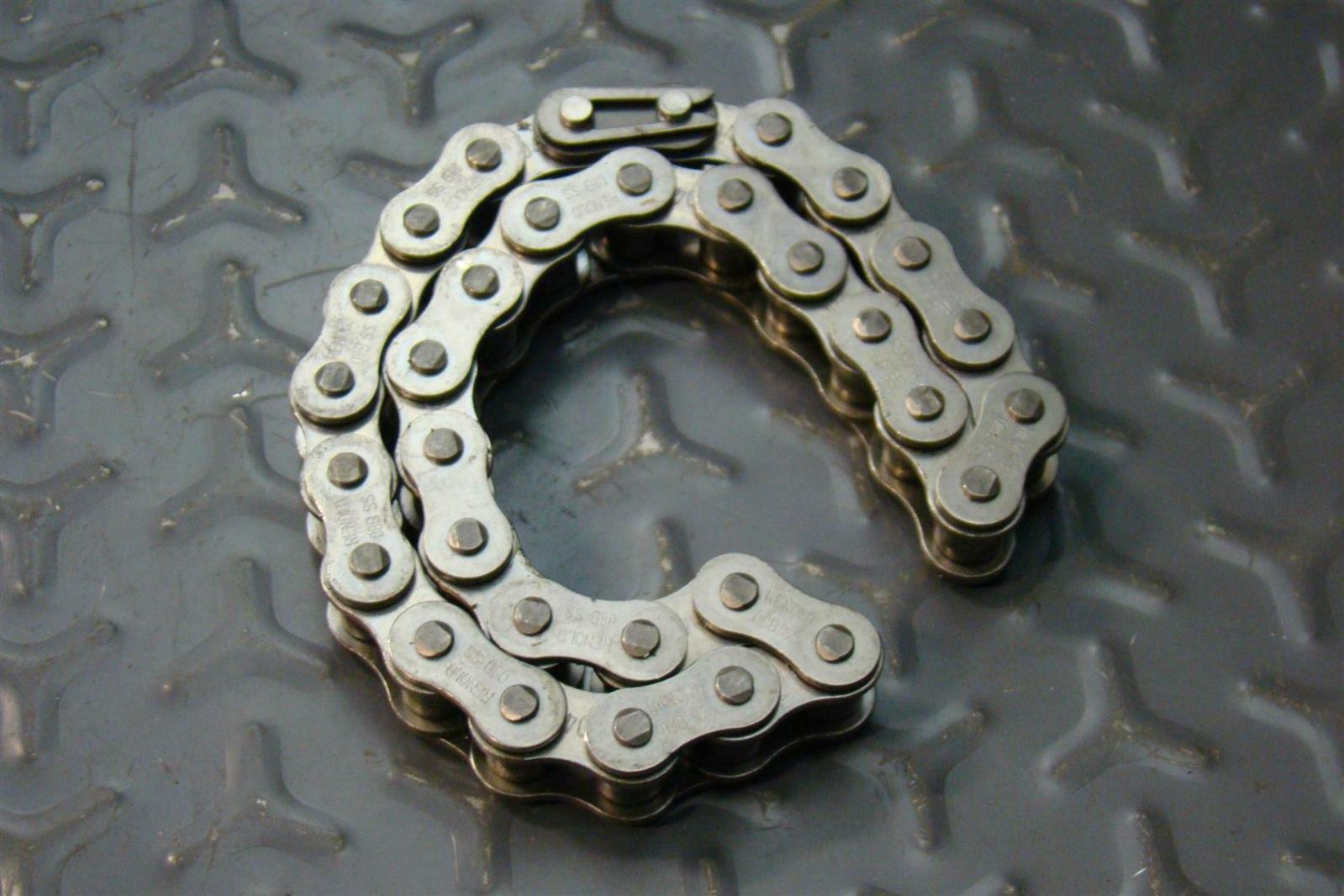Renold 8" Stainless Steel Roller Chain 08B SS Joseph Fazzio, Incorporated
