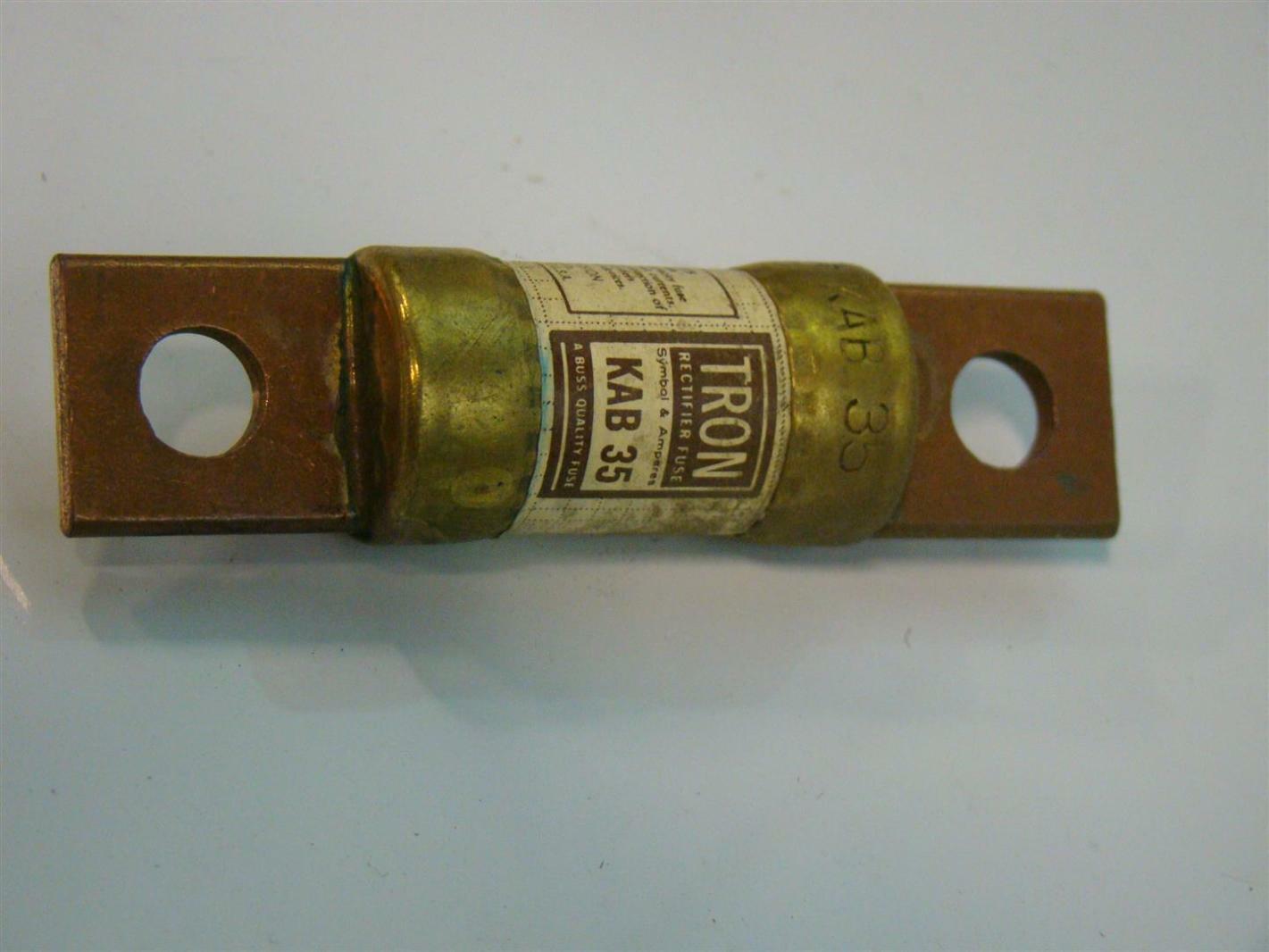 Bussmann Tron KAB35 Rectifier Fuse 35 Amp KAB 35 Joseph Fazzio