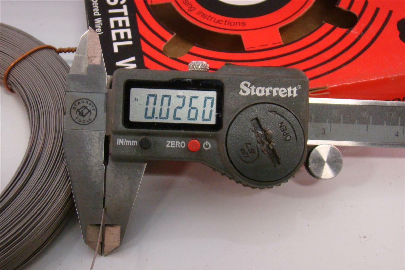 Precision Stainless Wire .026/" 29026