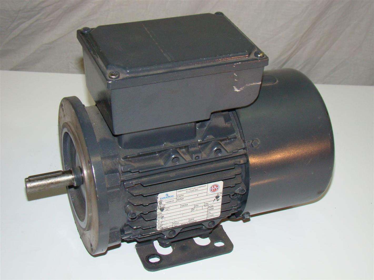 Emerson Electric Motor 1/2HP 208230/460v 1720Rpm 2.1A BR1232AC3 Joseph Fazzio, Incorporated