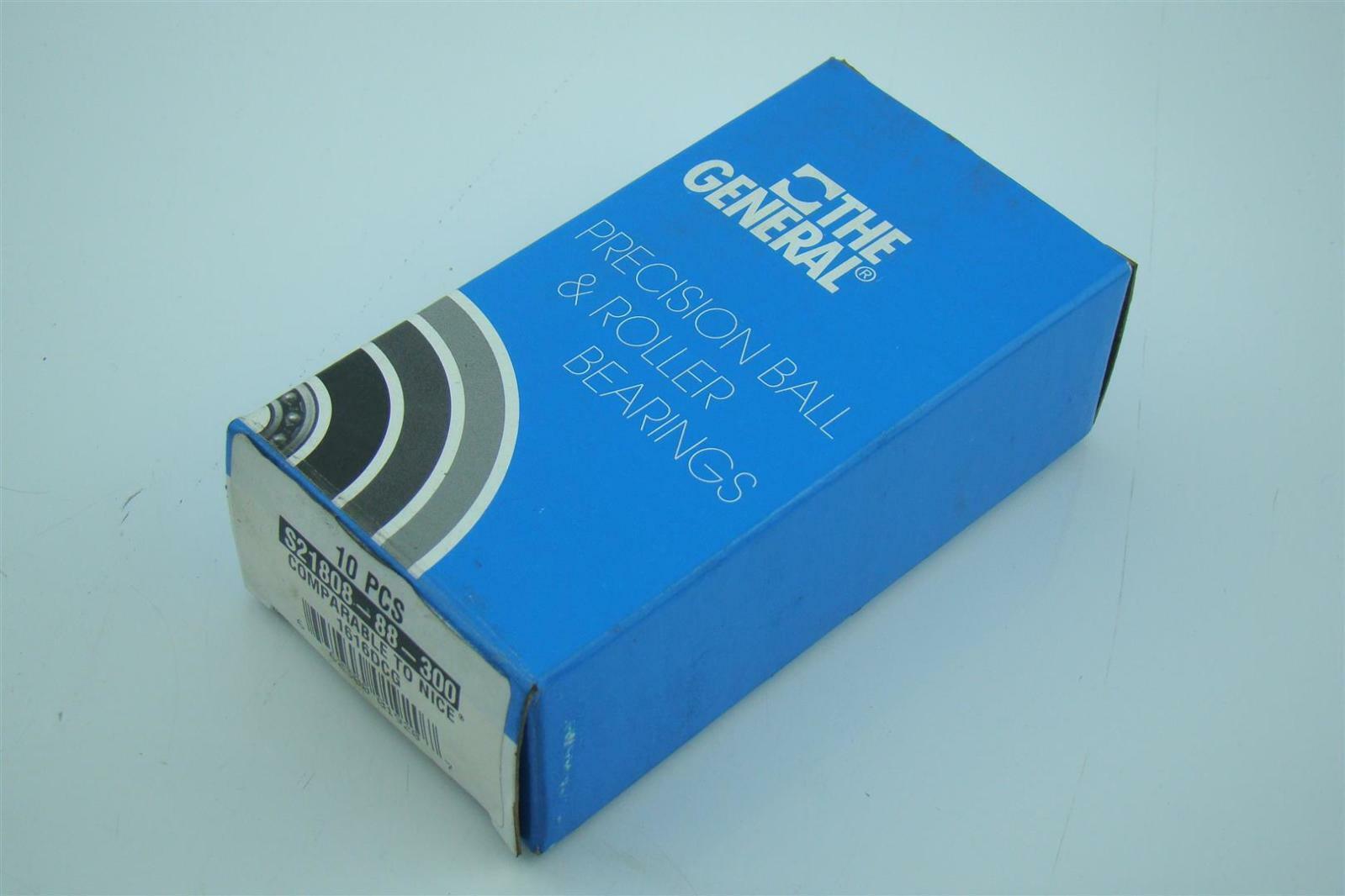 (10)The General Precision Ball and Roller bearings S2180888300 Joseph Fazzio, Incorporated