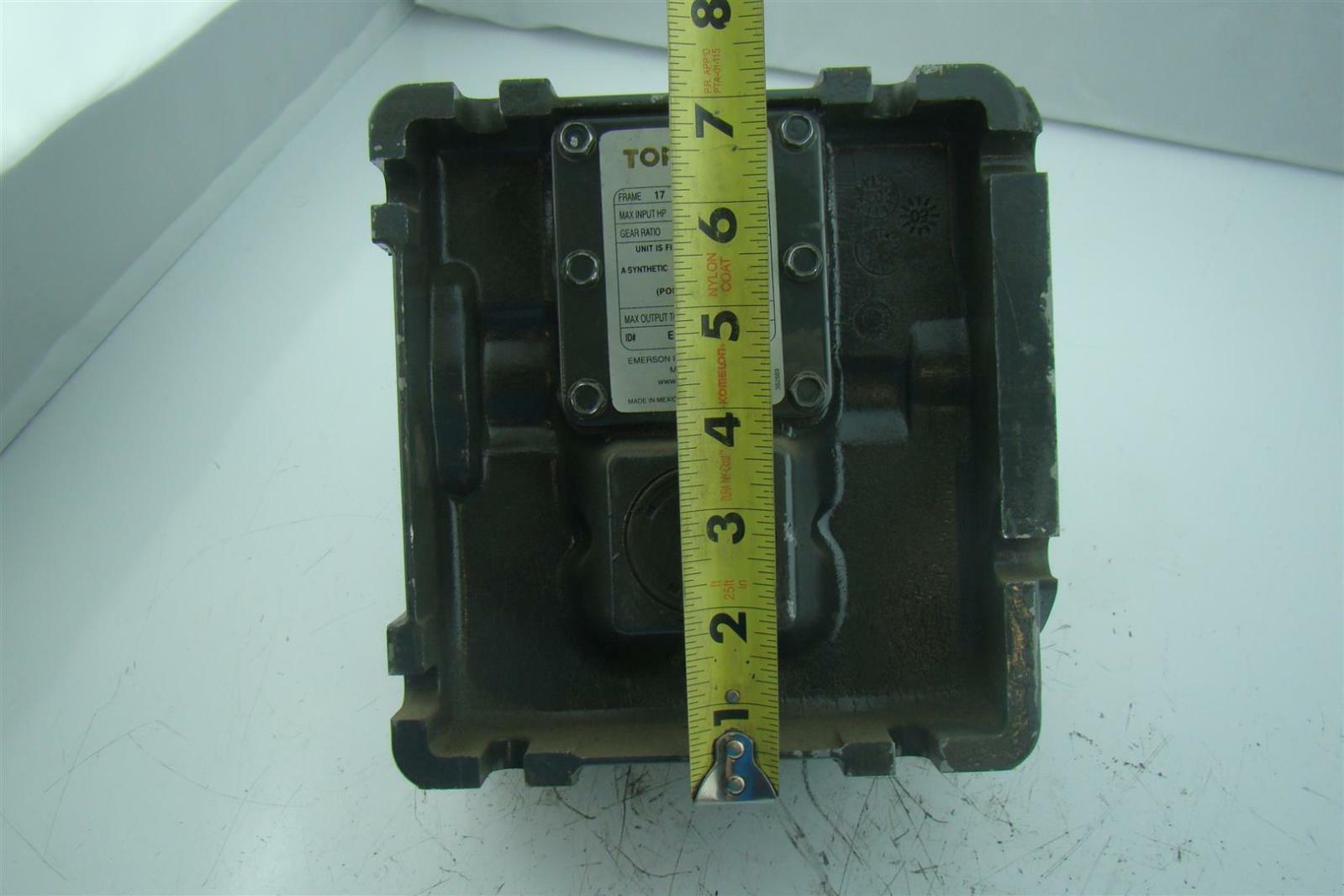 Emerson Power Transmission 17 Frame 10 Ratio 1750 Rpm E635/G02N