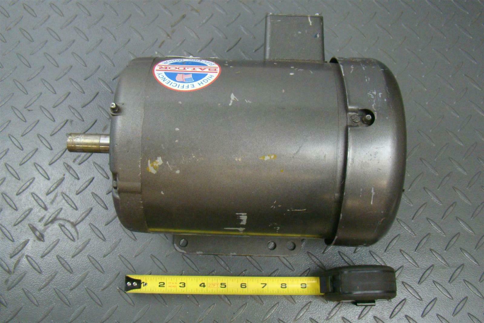 BALDOR INDUSTRIAL MOTOR 1 HP 208460V 1140RPM M3604 Joseph Fazzio