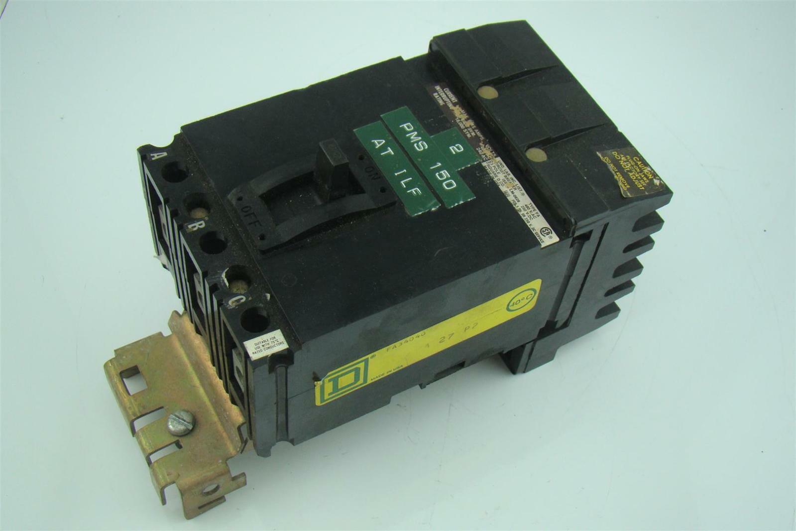 SQUARE D ILINE CIRCUIT BREAKER 40A FA34040 Joseph Fazzio, Incorporated