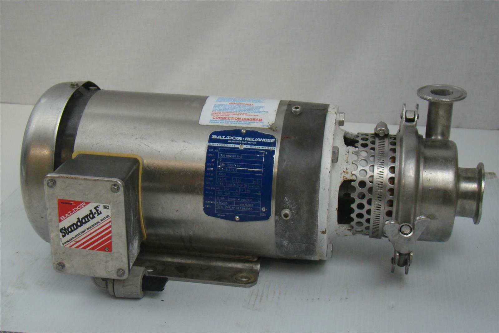 Pump / Baldor Reliancer 2 Hp 208230/460V 3450 RPM 35L466S811H2