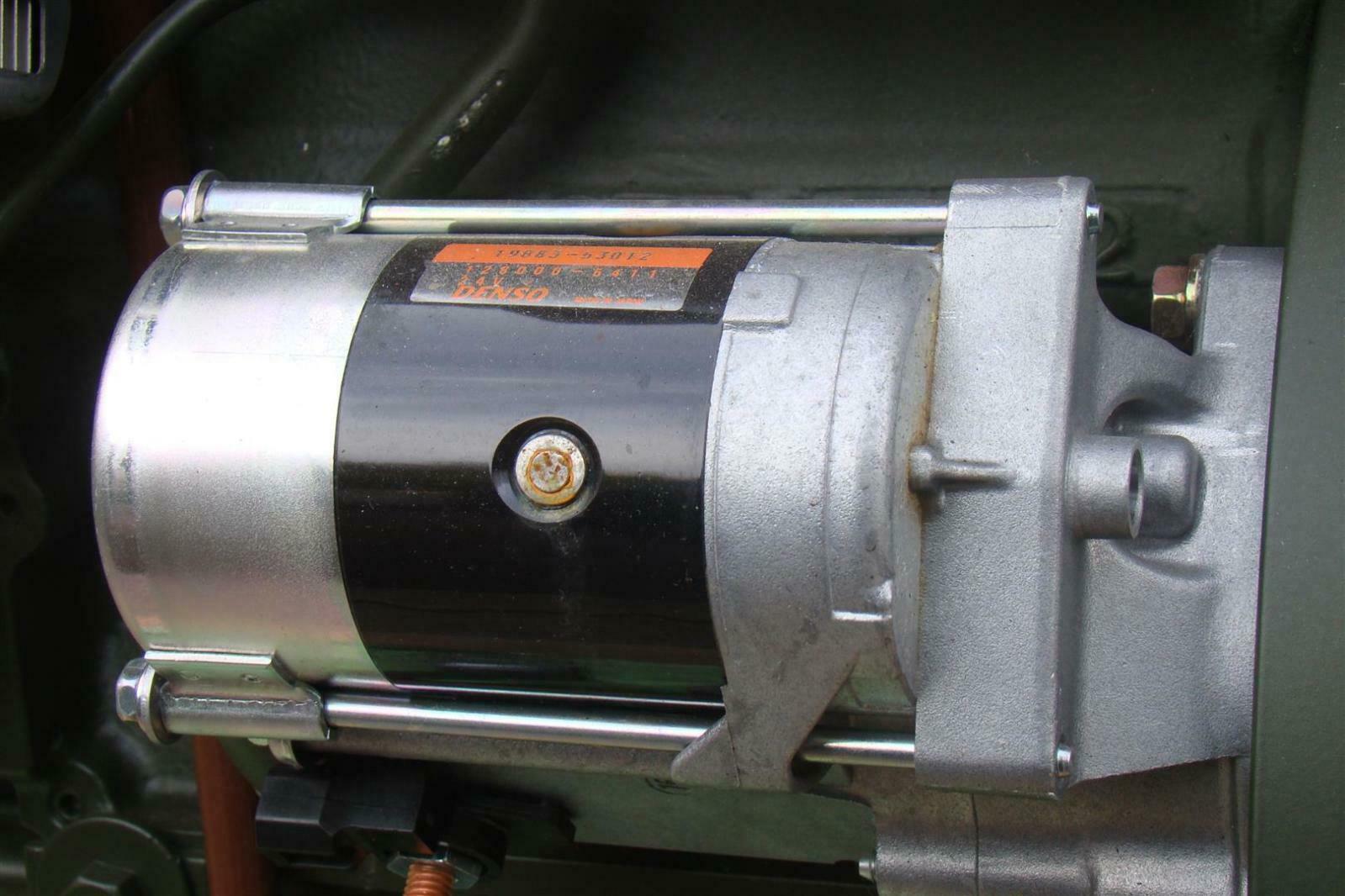 KUBOTA Turbo Diesel Engine Model D7222 Complete, w/ Starter and