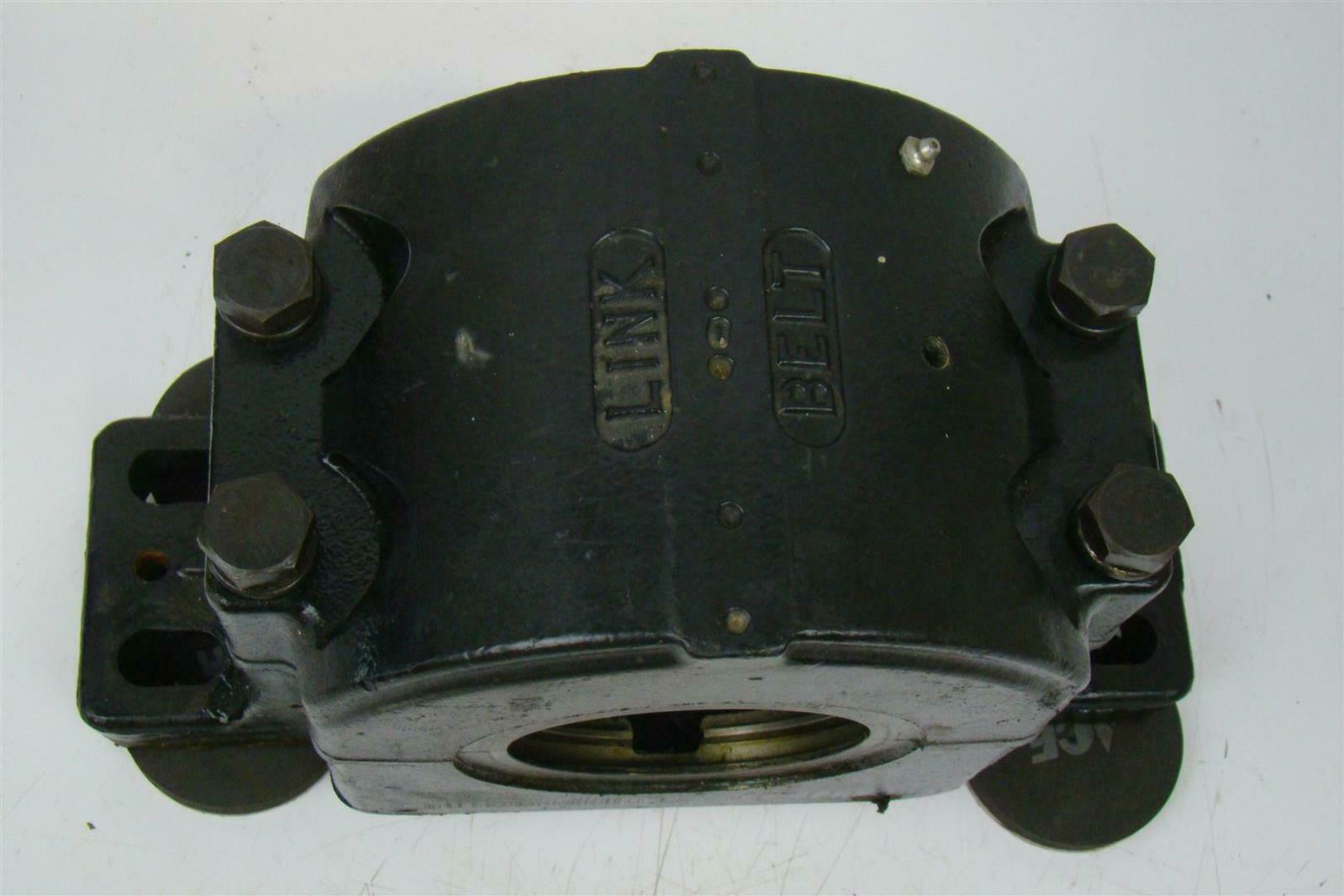 LINK BELT SPLIT PILLOW BLOCK BEARING 4 BOLT 4" Joseph Fazzio
