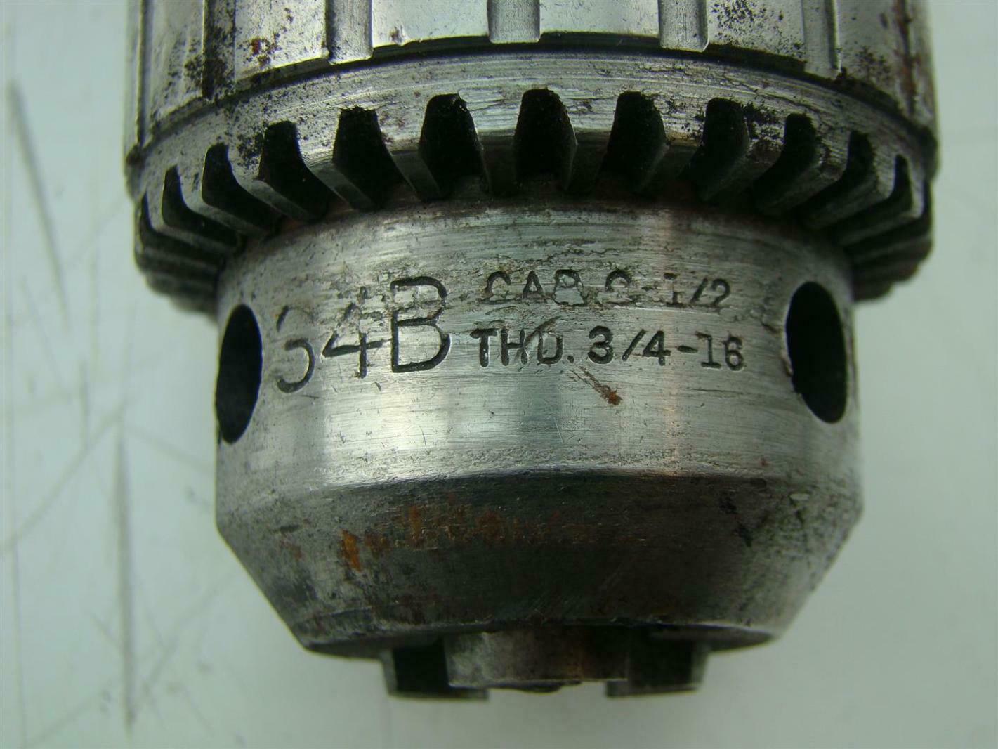 ERICKSON Toolholder w/ Jacobs Drill Chuck CV50EMI00400 Joseph Fazzio