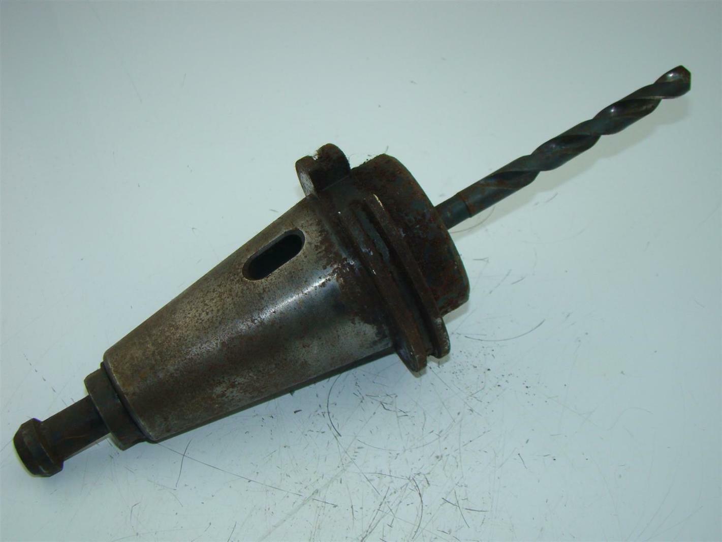 MILL 15/32" TOOL HOLDER WITH Morse Taper Drill Bit Joseph Fazzio