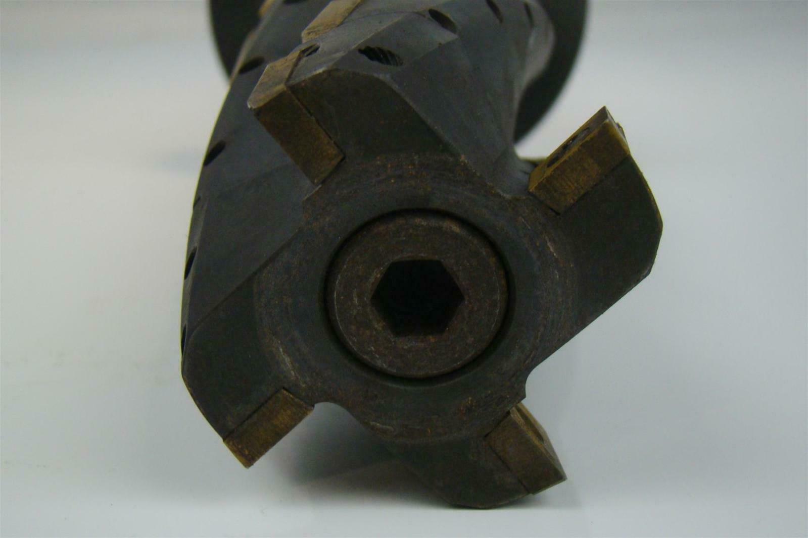 WAUKESHA MILLING TOOL HOLDER WITH 2.5 Indexable Carbide CUTTING TOOL