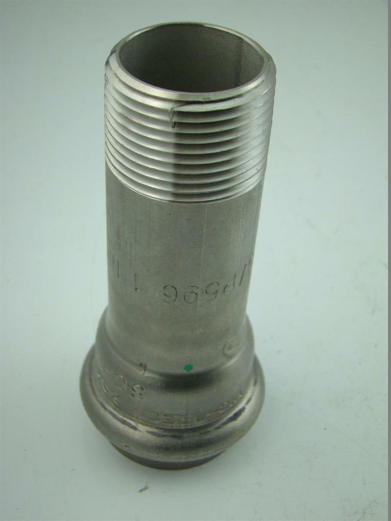 VICTAULIC VICPRESS SS 1" P596 MALE THREADED ADAPTER NPT Joseph