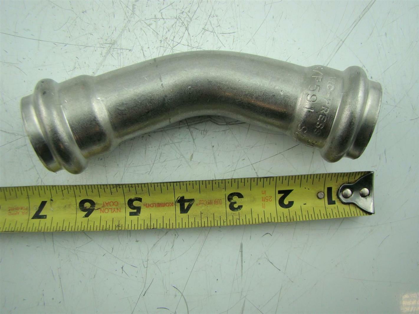 VICTAULIC VICPRESS SS P586 91 DEG. ELBOW 1 1/2" Joseph Fazzio