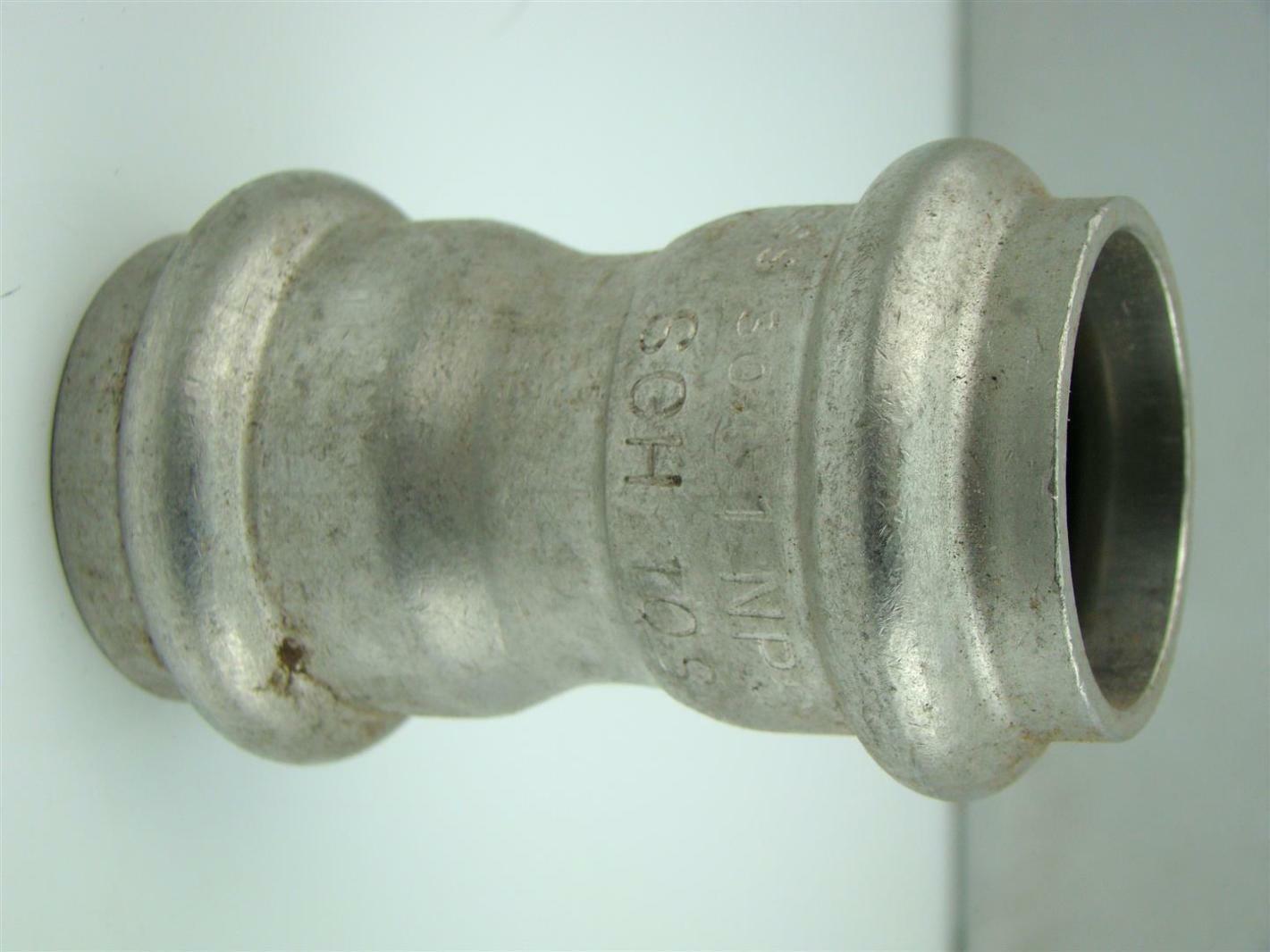 VICTAULIC VICPRESS SS P597 1 1/2" COUPLING Joseph Fazzio, Incorporated