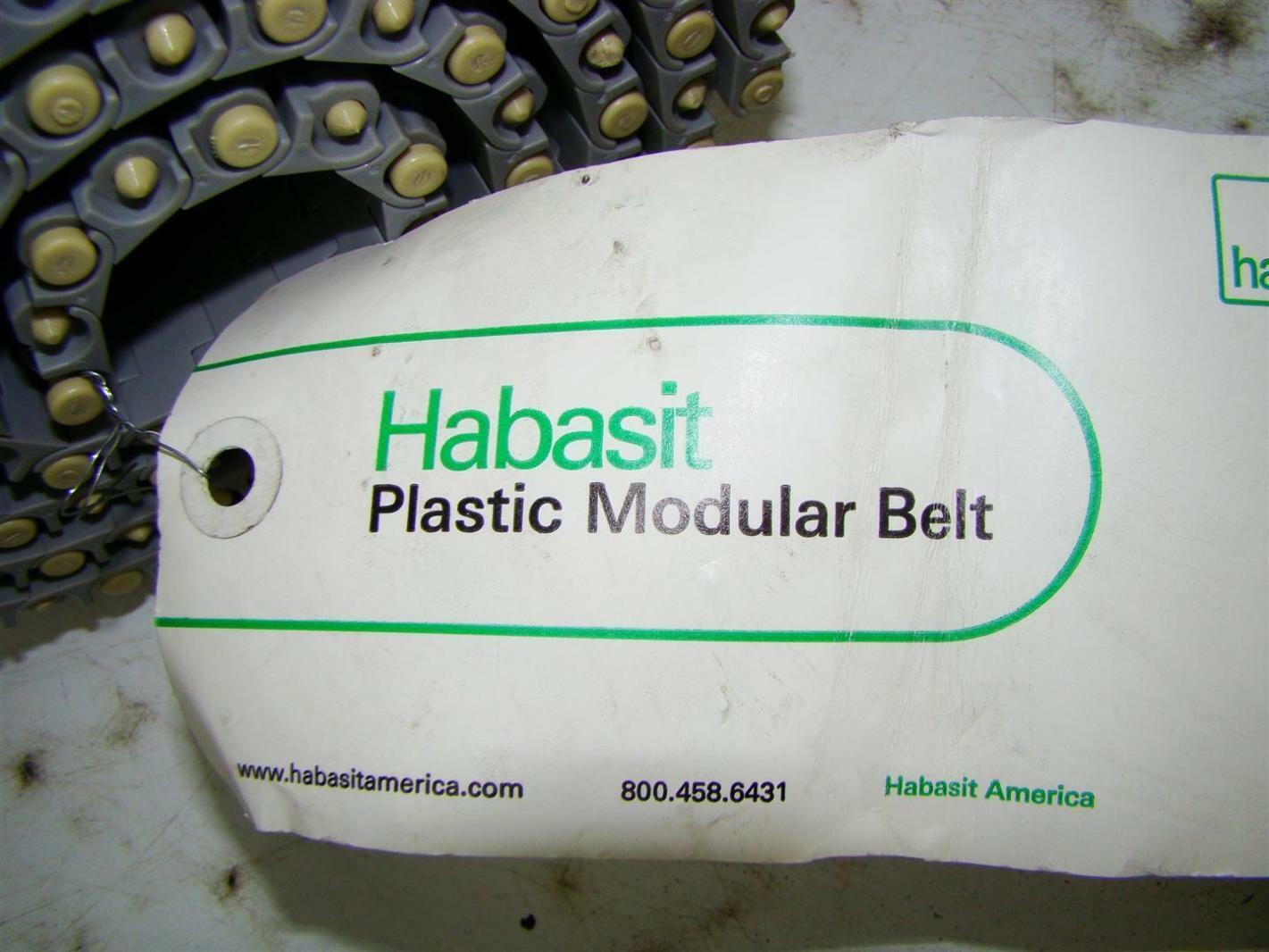 Habasit conveyor belt 19.1" x 4.7' M1220 Joseph Fazzio, Incorporated