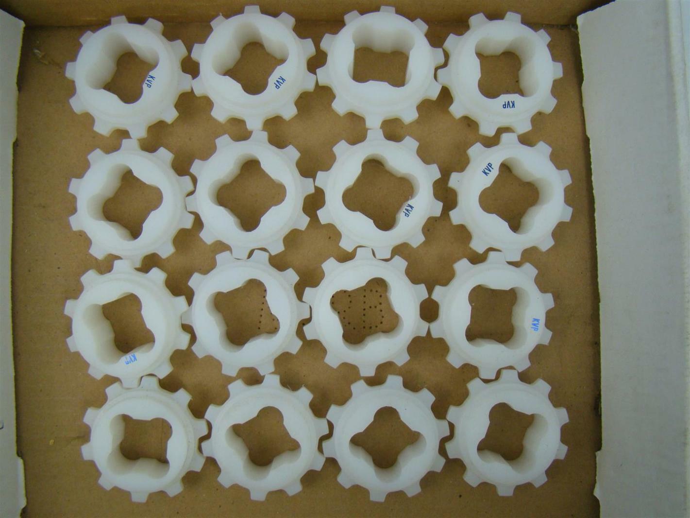 (16) KVP 21/2" Tooth Plastic Sprockets Joseph Fazzio, Incorporated