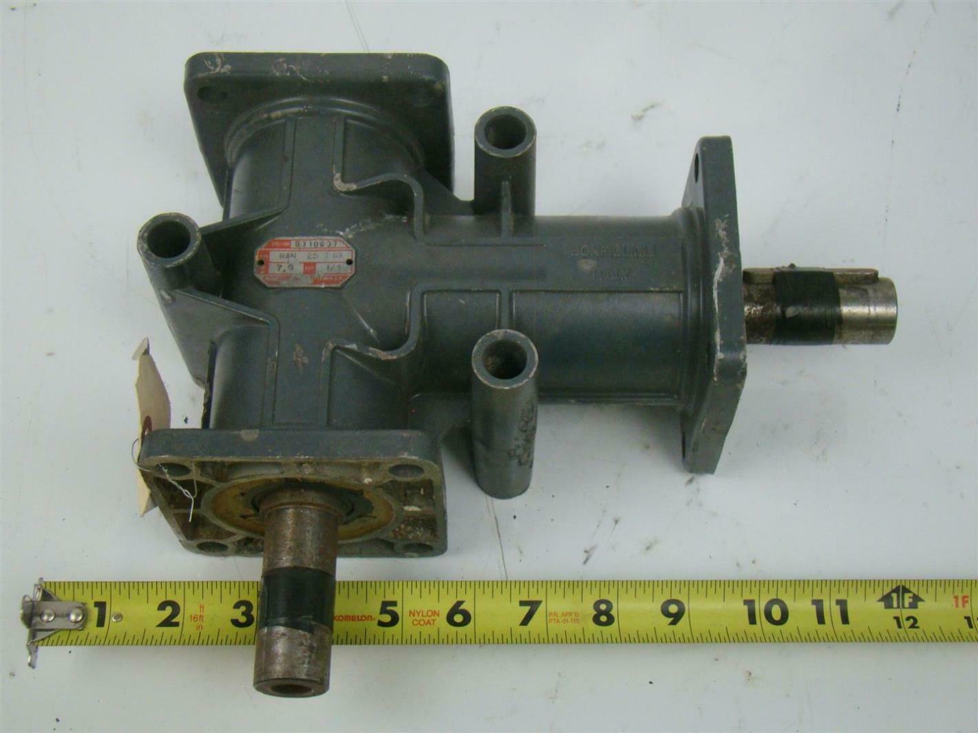 Bonfiglioli Gearbox 7.9HP RAN25SA 9310807 Joseph Fazzio, Incorporated