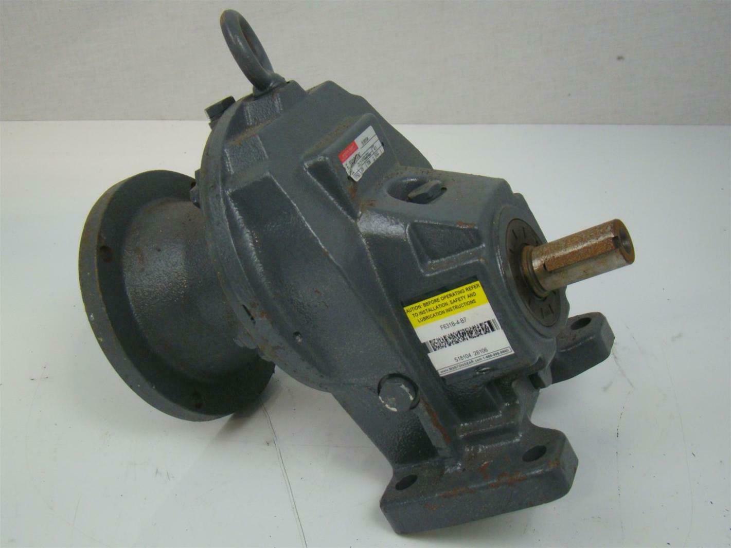 Boston Gear box 1750rpm 5.15hp 41 518104 F631B4B7 Joseph Fazzio