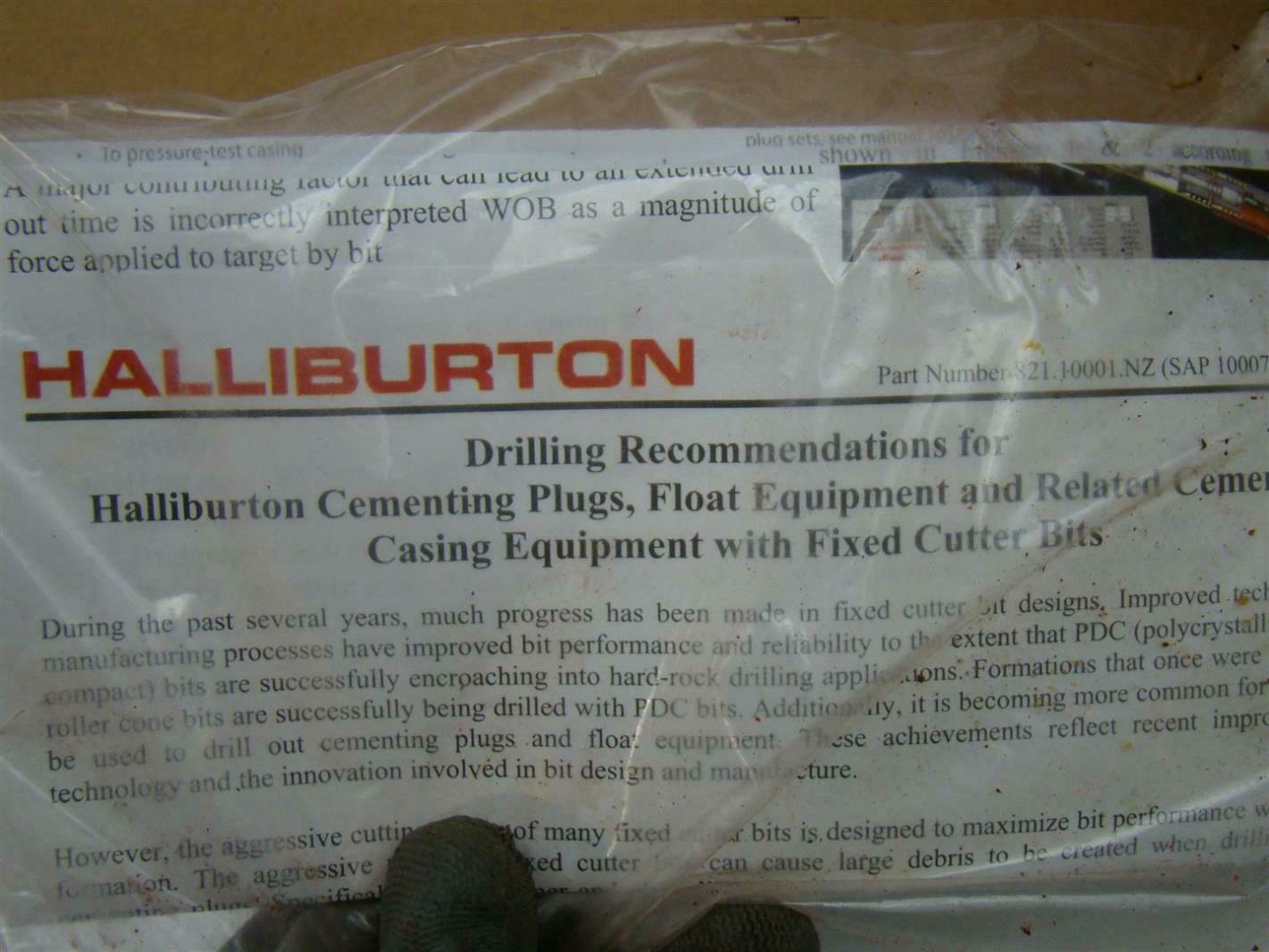 Halliburton Super Seal II 9 5/8" Float Collar 100004808 Joseph Fazzio