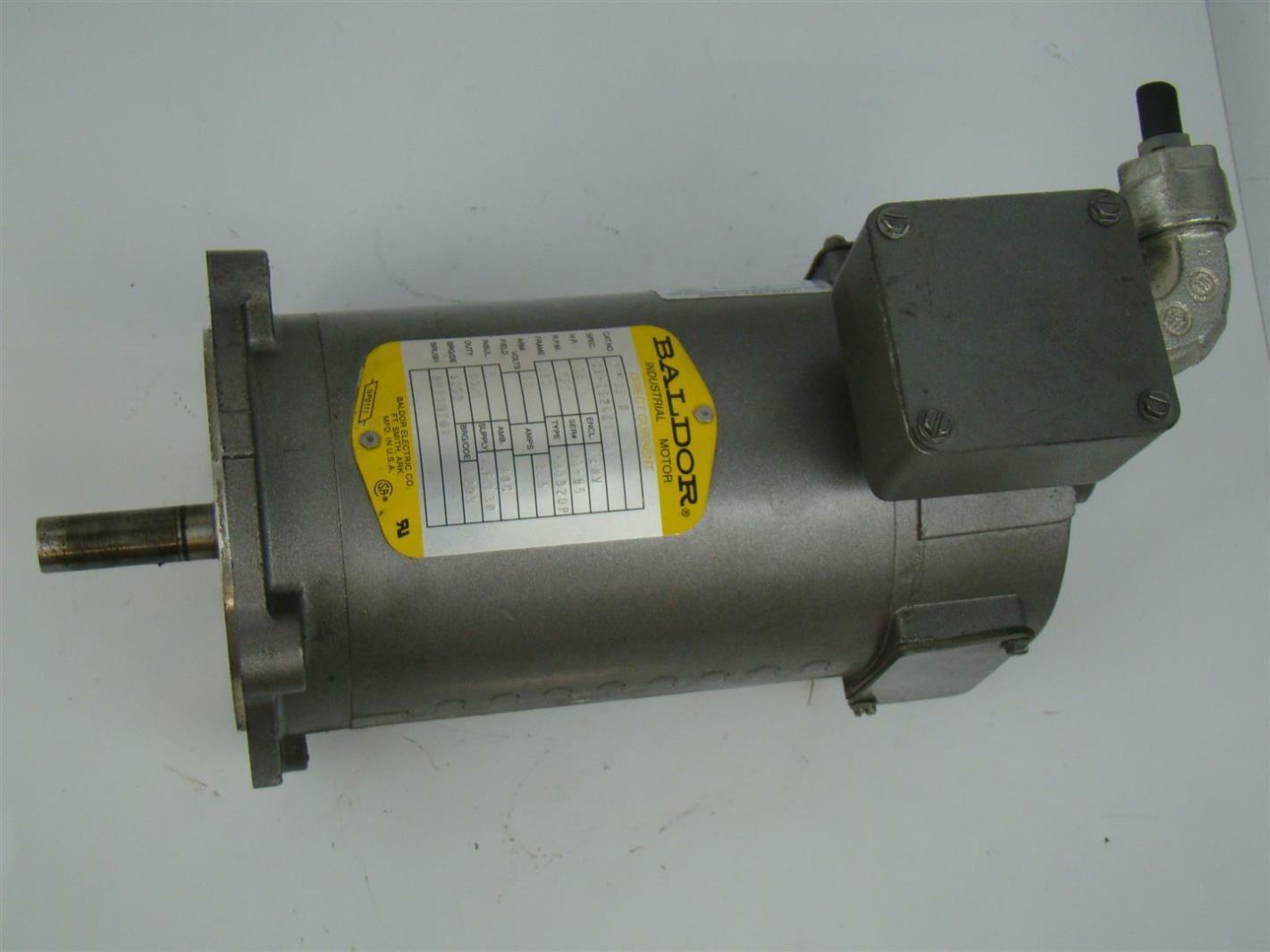 Baldor Industrial DC Motor .25HP 1750Rpm 2.5A GDP3310 Joseph Fazzio