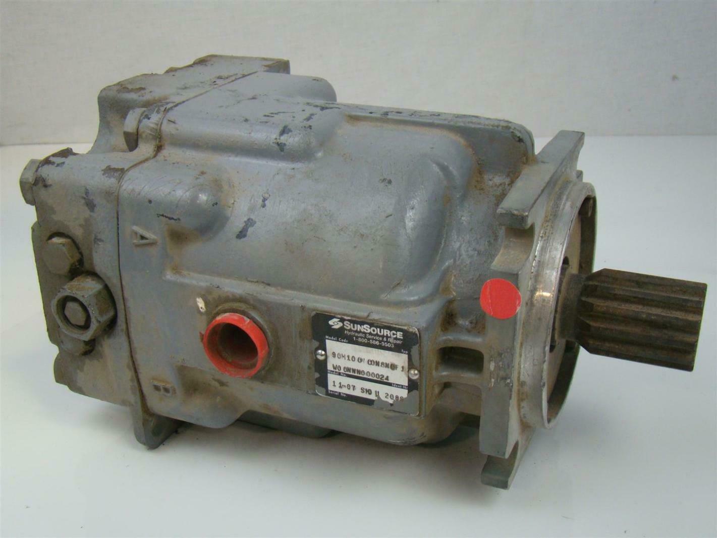 SAUER DANFOSS AXIAL PISTON HYDRAULIC MOTOR 1.74 SHAFT 90M100NC0N8N0F1