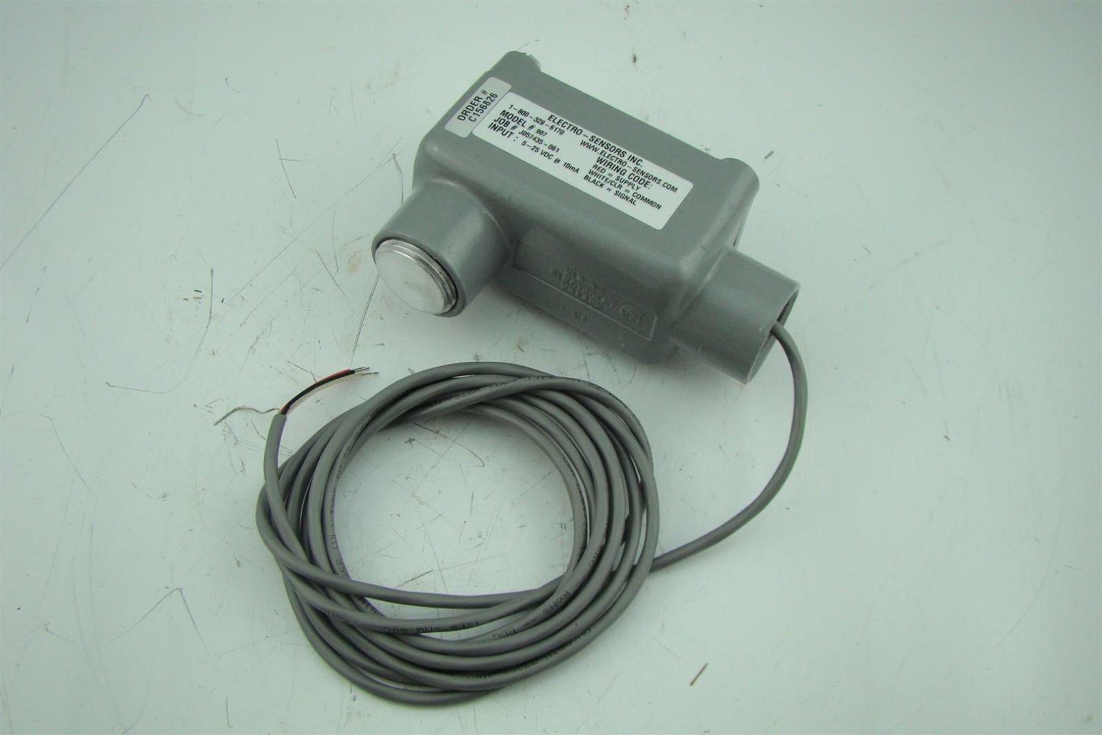 ElectroSensors Inc. Model 907 525 Vdc Explosion Proof Joseph Fazzio