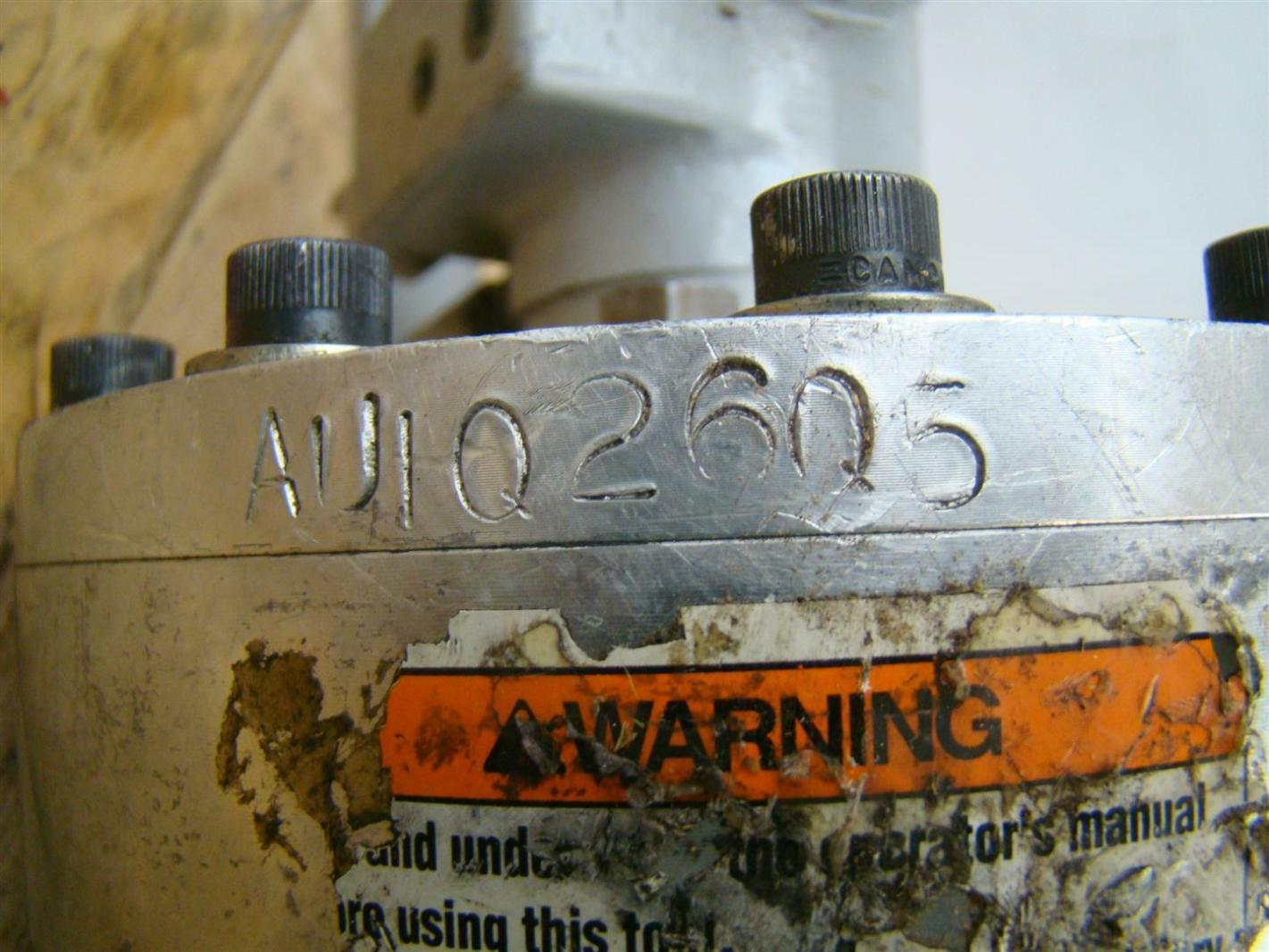 Greenlee Fairmont 12TON Hydraulic Crimper 15002500PSI AUIO2605 158058