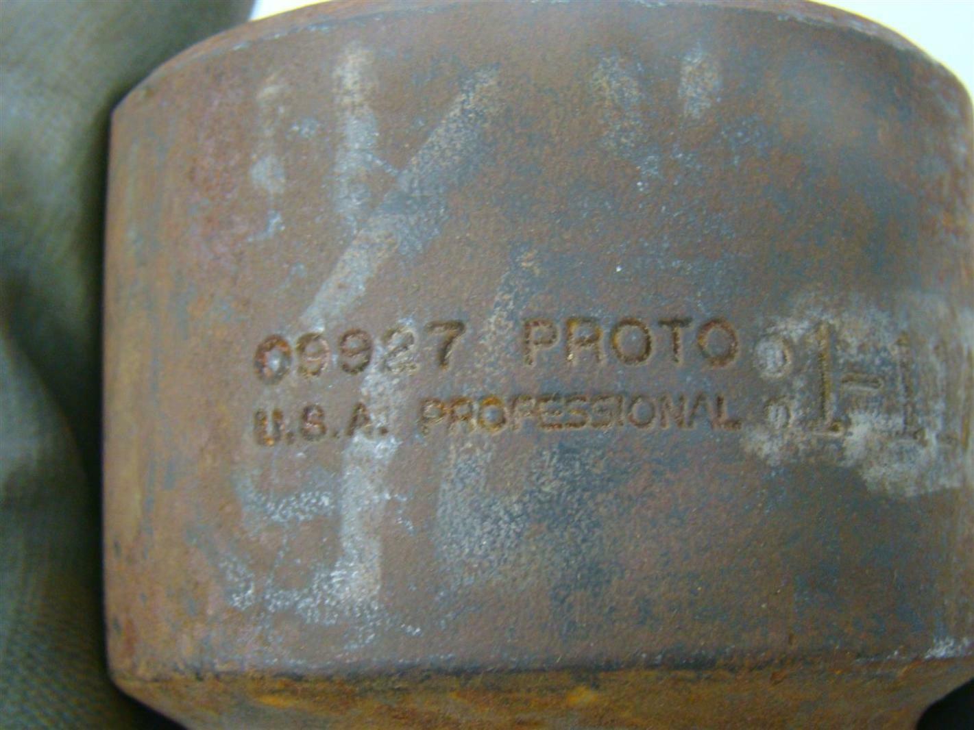 Proto impact spline drive 1-11/16