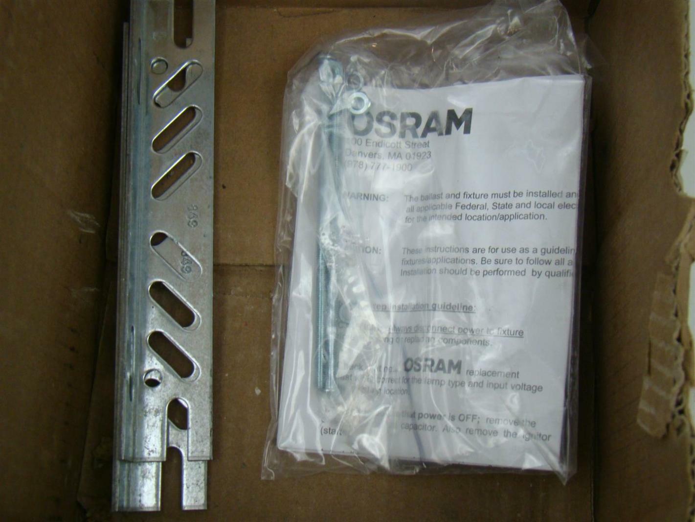 Osram Ground Ballast Core 120/208/240/277/480V 4A M1000/Super5Kit