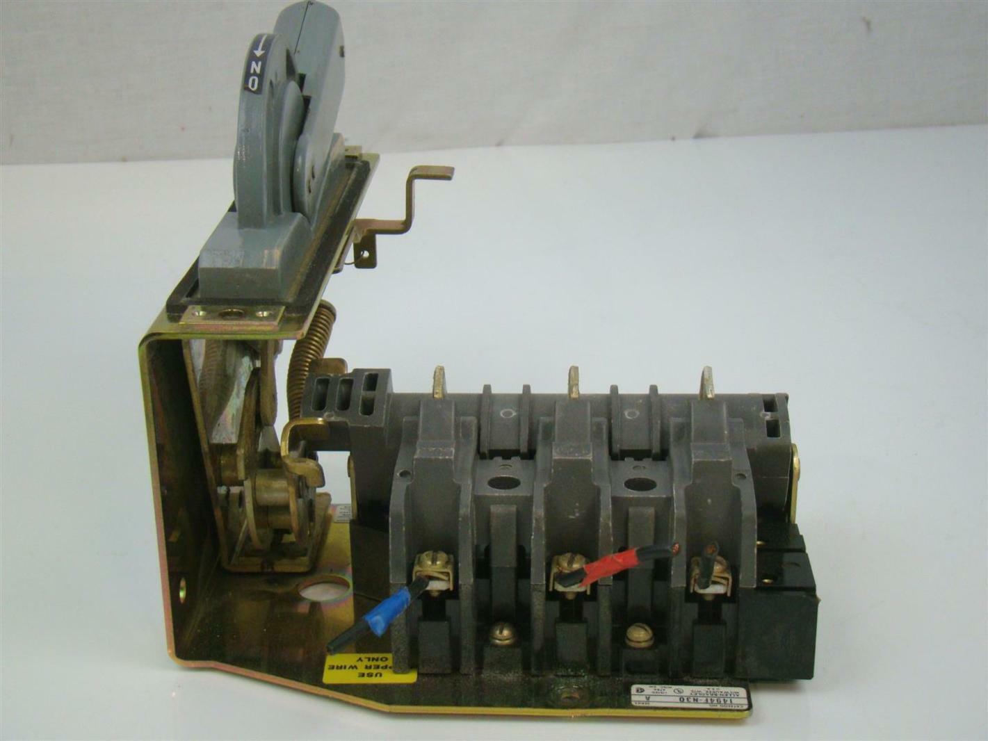 AllenBradley Disconnect Switch 30A 600Vac 250Vdc 1494FN30 Joseph