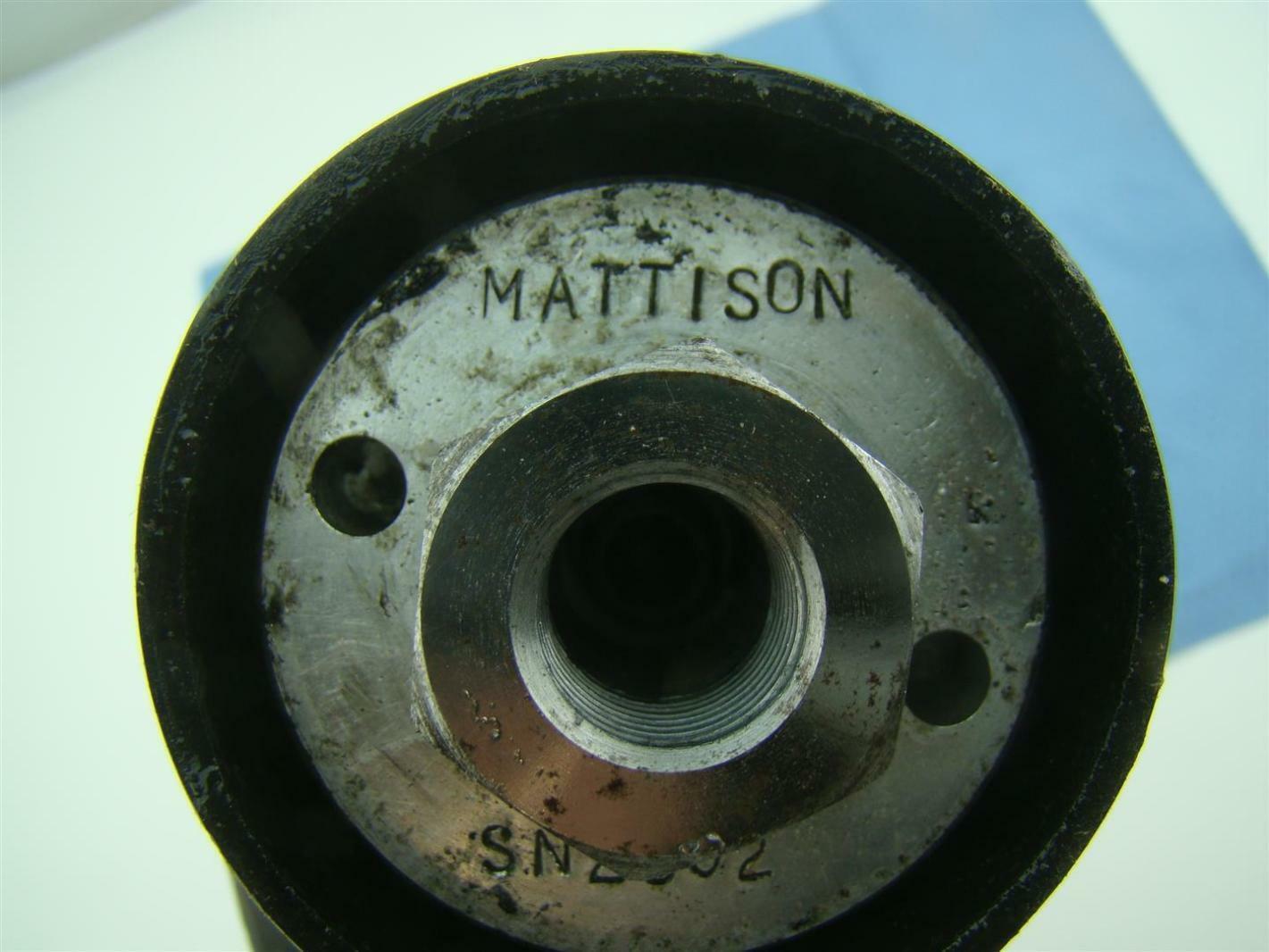 Mattison hydraulic crimper SN2802