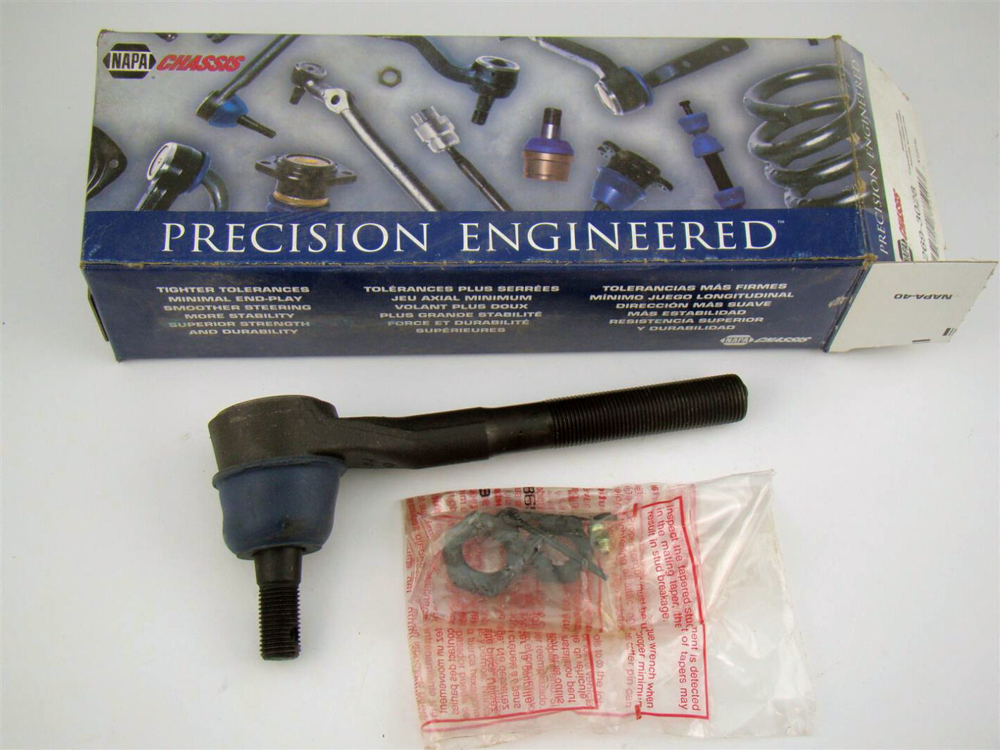 Napa Chassis Precision engineered Steering Tie Rod End Outer 2693028
