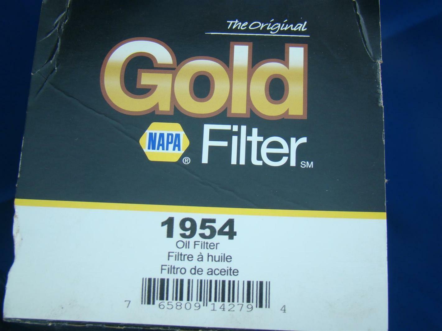 Napa Gold Oil Filter 1954 Joseph Fazzio, Incorporated
