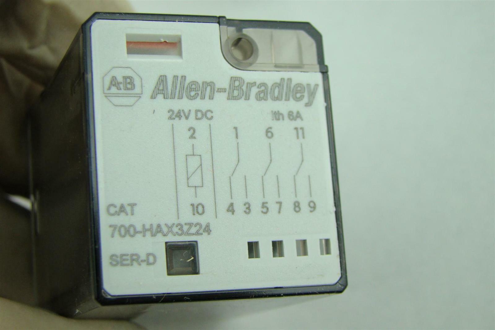 AllenBradley Relay 6A 24VDC 700HAX3Z24 Joseph Fazzio, Incorporated