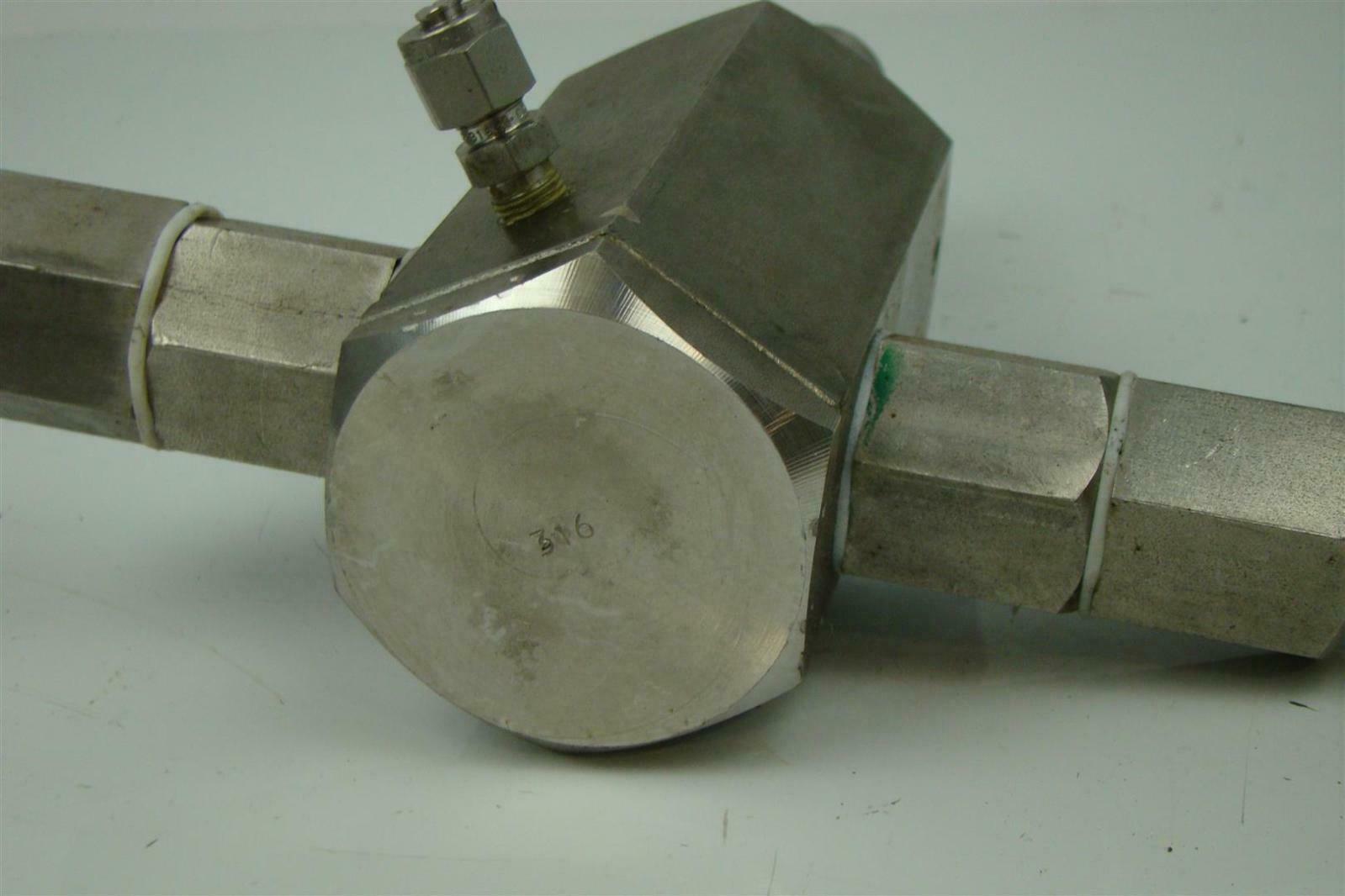 Priming Valve 1/2" NPT 316 Joseph Fazzio, Incorporated